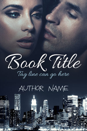 Sexy romantic couple for young or new adult romance premade cover
