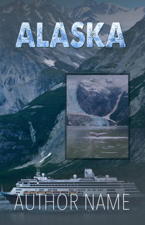 Alaskan cruise ship fiction or suspense mystery premade book cover