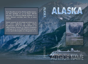 Alaskan cruise ship fiction or suspense mystery premade book cover