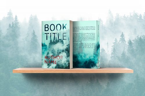 Mystery or fiction premade book cover design graphic 2