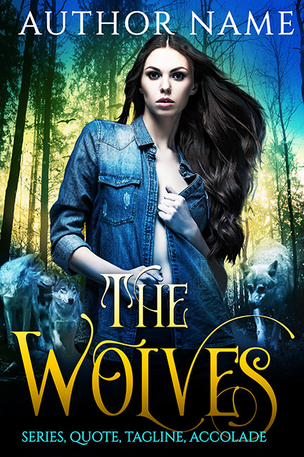 The Wolves Fantasy Paranormal Shifter Premade Book Cover