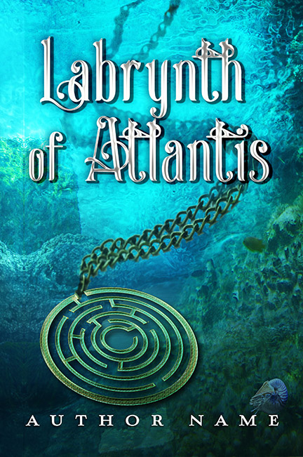 Fantasy Underwater Realm Premade Book Cover