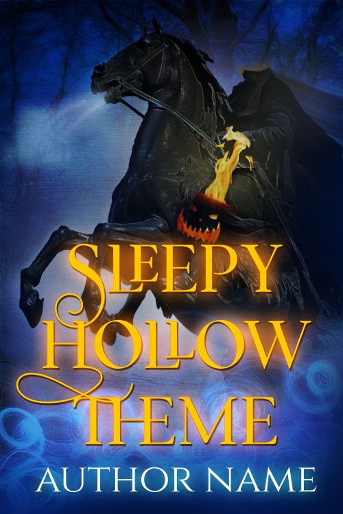 Paranormal Fantasy Headless Horseman of Sleepy Hollow Premade Book Cover