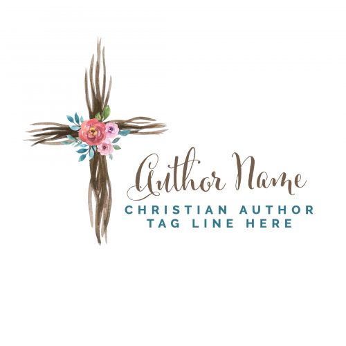 Christian Cross Premade Author Logo