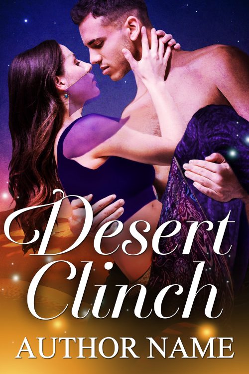 Desert Genie Fantasy, Harem Historical or Romance Premade Book Cover
