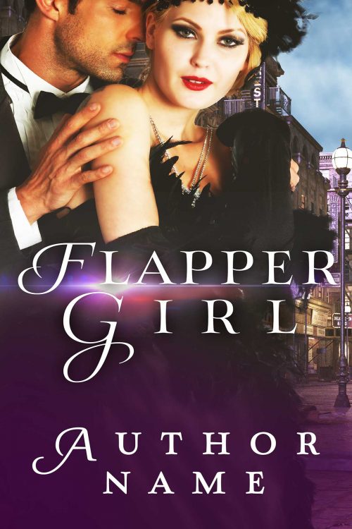 1920's Couple/Flapper Historical Premade Book Cover