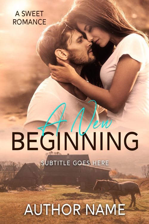 A New Beginning - Contemporary Romance Premade Book Cover