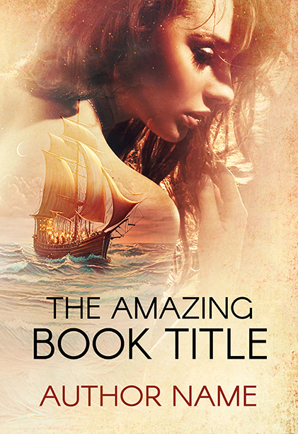 romantic-beautiful-woman-in-the-sea-premade-book-cover