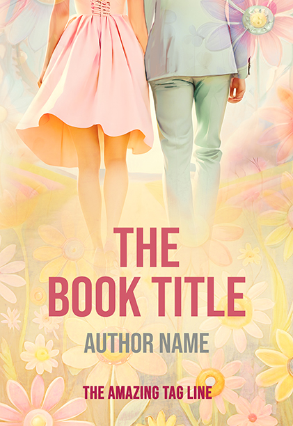 Sweet Romance "Barbie Style" Couple Premade Book Cover